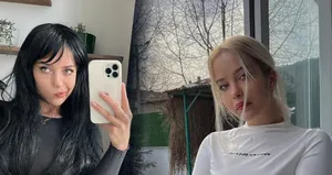 Müstehcen pozlarına böyle kılıf uydurdu!