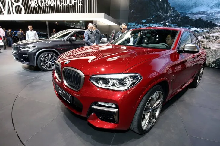Yeni BMW X4 Cenevre Otomobil Fuarı’nda sergilendi