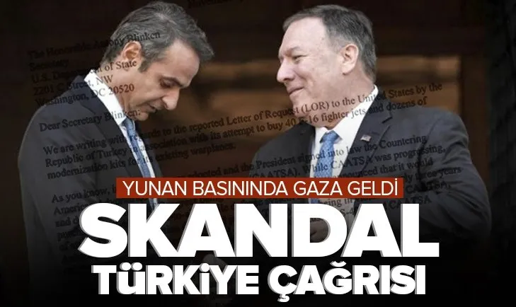 Yunan televizyonunda Mike Pompeo’dan skandal Türkiye çağrısı: F-16 satılamaz