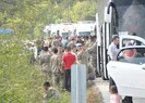 Çanakkalede askerleri taşıyan otobüs devrildi