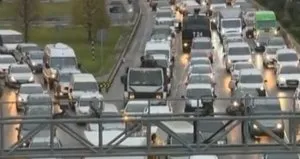 İstanbul’da sabah trafiği
