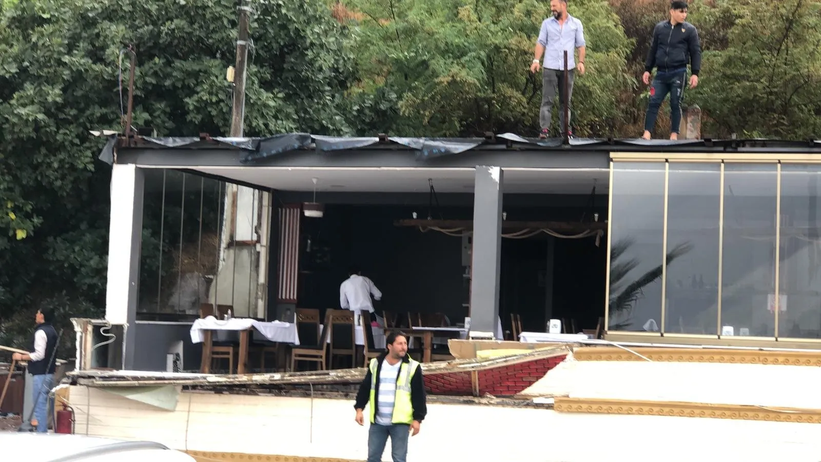 Hortum Tekirdağ'ı vurdu! O anlar kamerada...