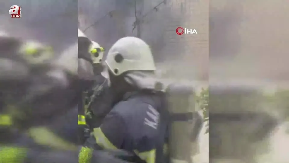 Kahramanmaraş’ta korkutan ev yangını