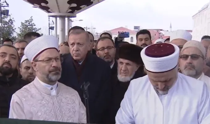 Başkan Erdoğan'dan vaiz Ahmet Vanlıoğlu'na son veda - 1