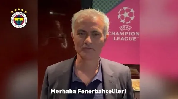 Fenerbahçe’de Mourinho heyecanı! Sarı Lacivertli taraftara böyle seslendi: Kadıköy’de buluşuyoruz
