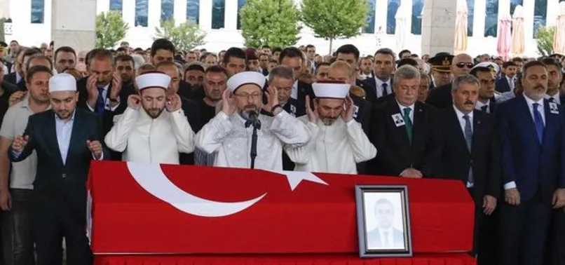 Erdoğan'dan şehit diplomatın ailesine taziye telgrafı