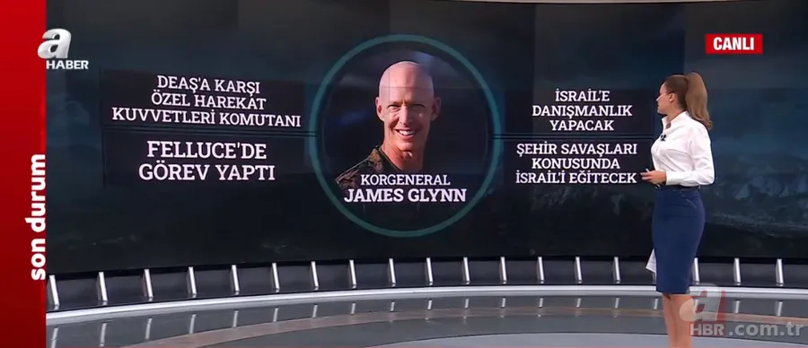 Orta Doğu kasabı James Glynn kim? Katil İsrail'e ABD'li komutan... A Haber'de tüyler ürperten sözler: Siviller daha da tehlikede 1