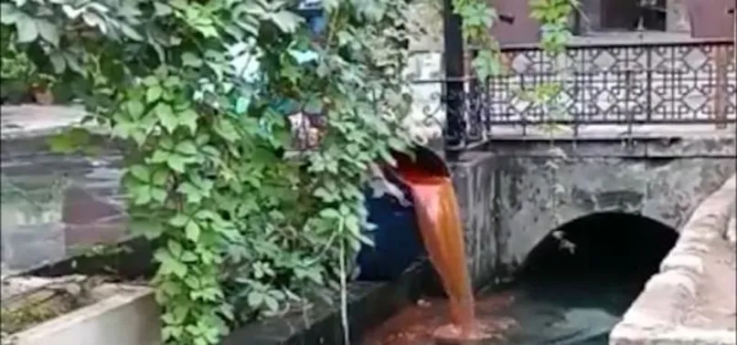 Şanlıurfa’da tarihe saygısızlık! Gümrük Hanı kanalına bulaşık suyu döktü