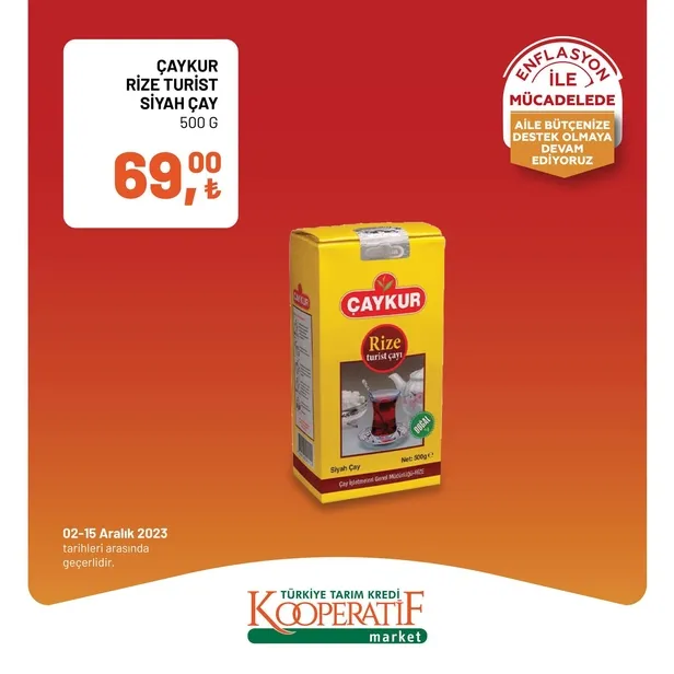 Tarım Kredi Market 11 Aralık indirim kataloğu çıktı! Dev rulo havlu, yumuşatıcı, çay, bütün piliç, tereyağı, tost peyniri, süt, beyaz peynir, pirinç ucuza satışta…