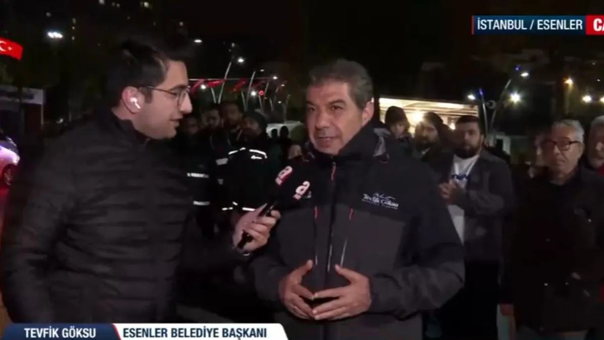 Deprem sonrası Millet Bahçeleri'nde yoğunluk! Esenler Belediye Başkanı Tevfik Göksu A Haber'de: Deprem rozet değil siyaset üstü mesele