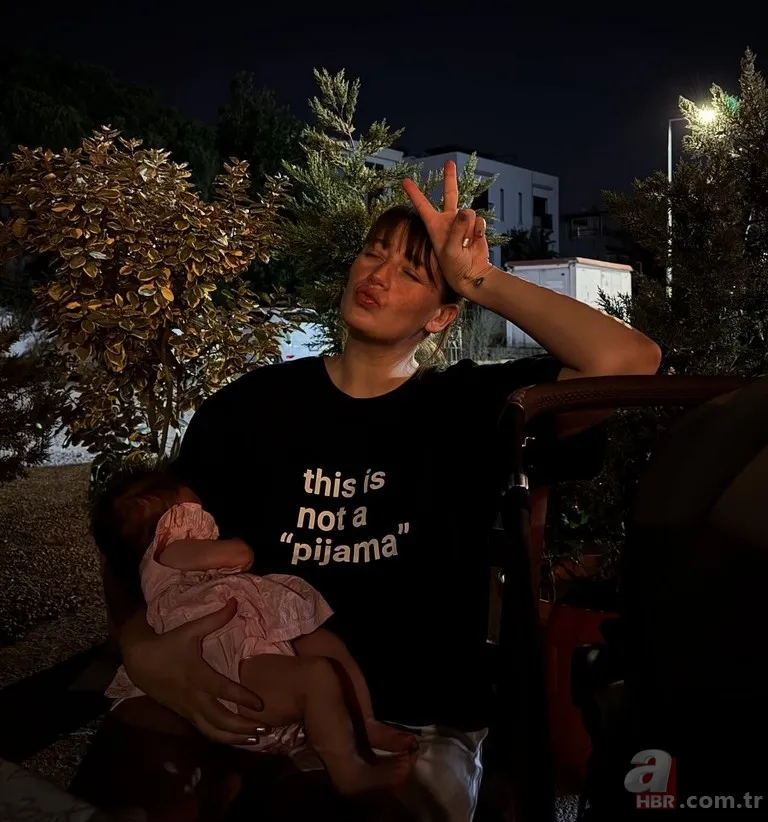 Leyla Yaz'ın 40'ı çıktı: Gizem Karaca minik kızıyla poz verdi 7