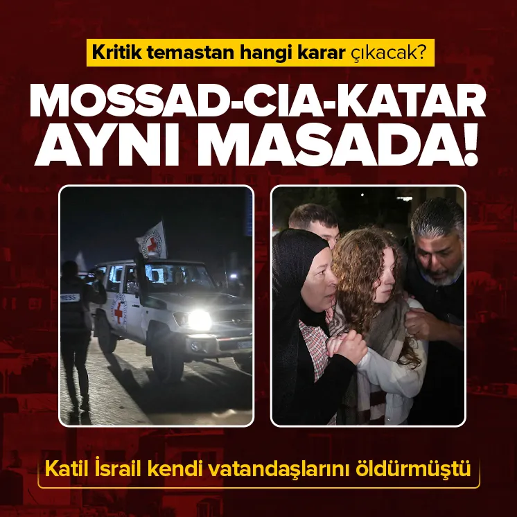 Mossad-CIA-Katar aynı masada!