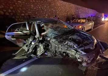 Elazığ'da feci kaza! 7 kişi yaralandı