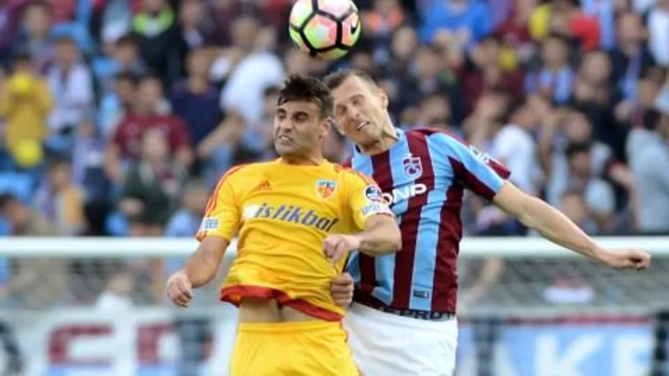 Kayserispor, Trabzonspor'u 3-2 mağlup etti