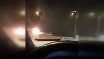 Vidanjör patladı! O anlar kamerada