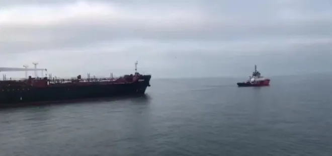 İstanbul Boğazı'nda alarm! Petrol taşıyan tankerde dümen arızası