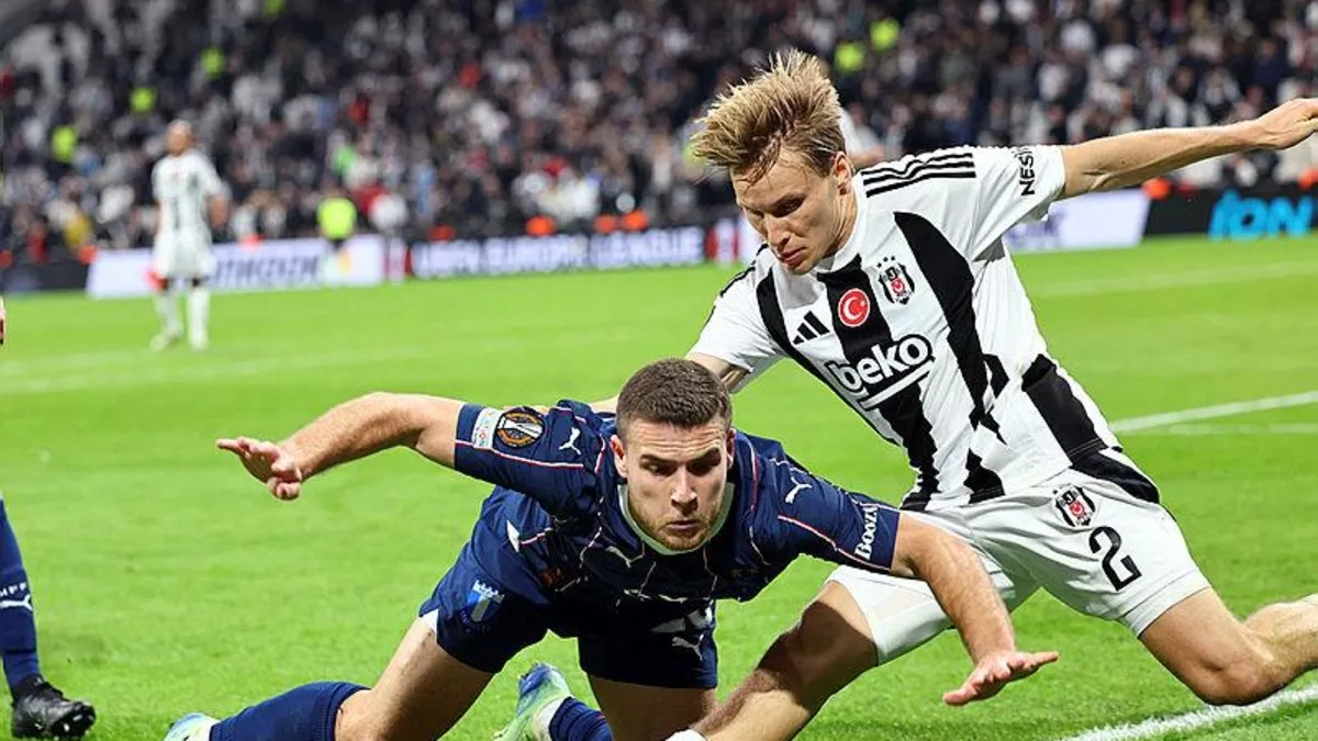 Kartal evinde kanatlandı! Beşiktaş Malmö'yü mağlup etti