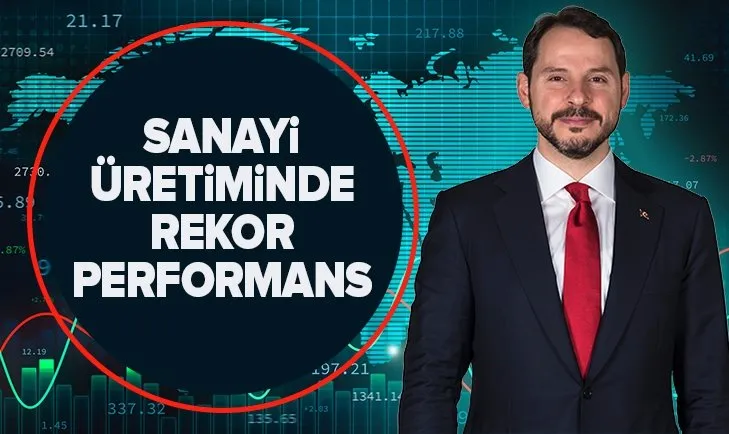 Sanayi üretiminde rekor performans
