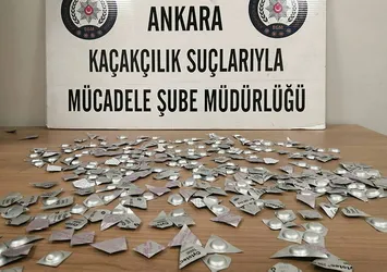 Ankara'da "ölüm hapı" operasyonu