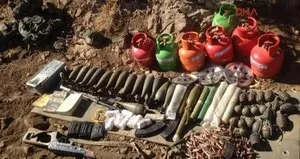 TSK: PKK’ya ait cephanelik ele geçirildi