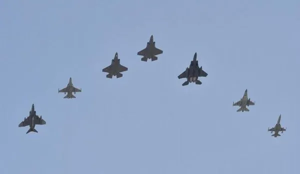 Rus ve Çin savaş jetleri Kore Hava Savunma Sahası'na girdi - 5