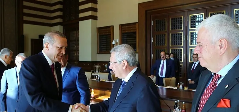 Cumhurbaşkanı Erdoğan ile Aziz Yıldırım 3 Temmuz'dan sonra ilk kez!