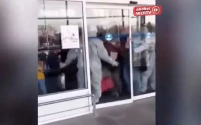 Ukrayna’da karantinadan böyle kaçtılar