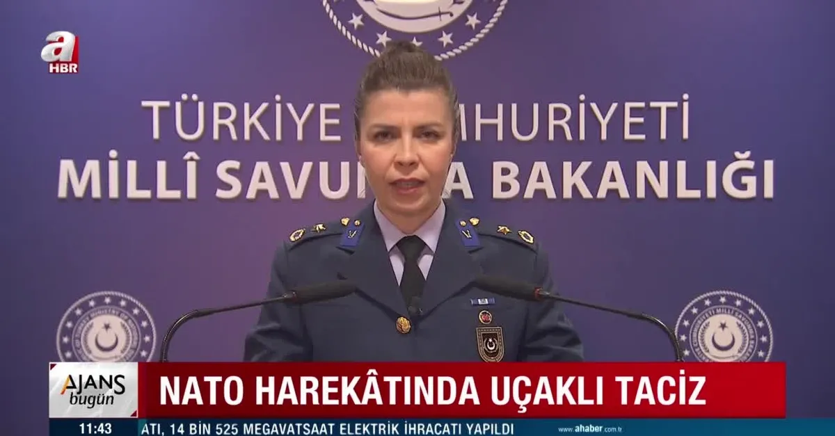 MSB duyurdu! NATO harekâtında uçaklı taciz
