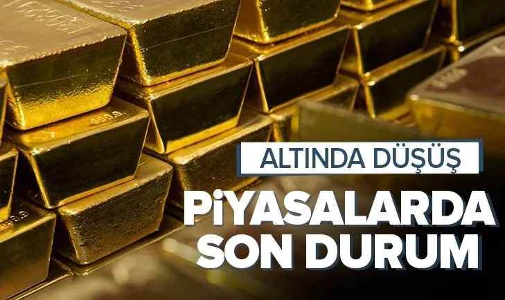 Dün geceki artıştan sonra altında düşüş! Gram altın ne kadar oldu? 25 Ekim 2021