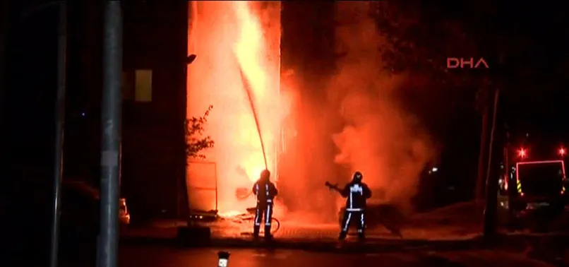 Bağcılar'da korkutan doğalgaz patlaması