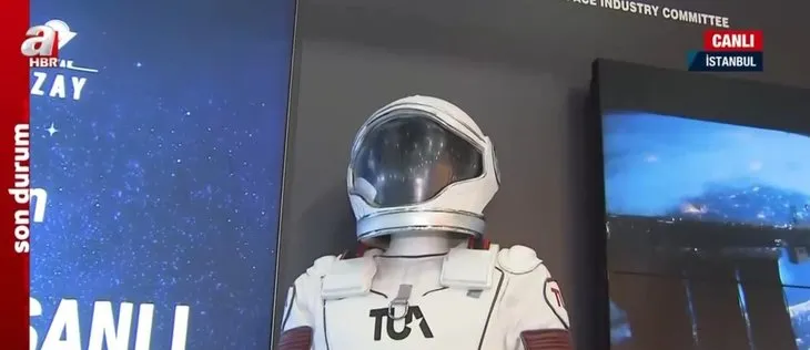 Savunmanın kalbi SAHA EXPO’da! İşte ilk Türk astronotun uzay kıyafeti