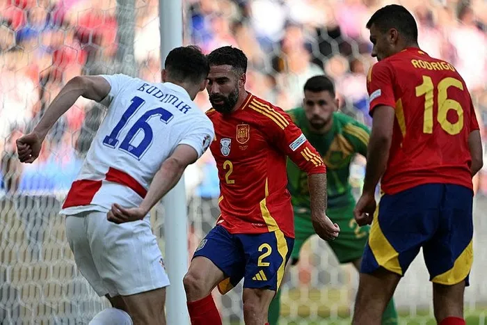 2024 Avrupa Futbol Şampiyonası | İspanyollar Hırvatistan’ı darmadağın etti