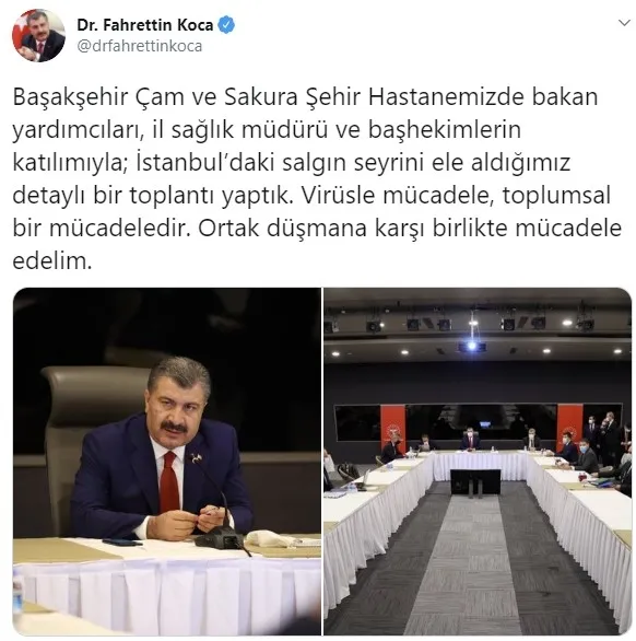 Başakşehir Çam ve Sakura Şehir Hastanesi'nde önemli toplantı - 1