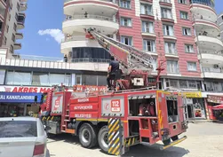 Mardin'de apartman yangını: 3'ü çocuk 7 kişi hastanelik oldu