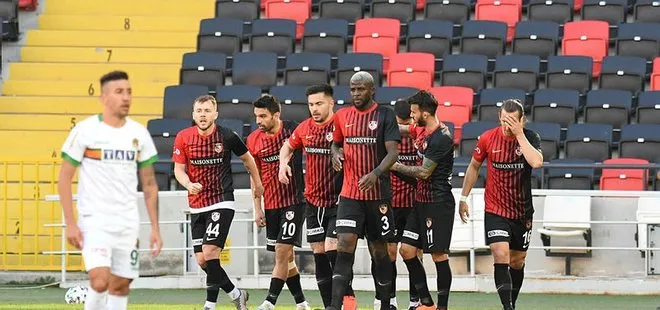 Gaziantep FK evinde Alanyaspor’u 3-1 yendi