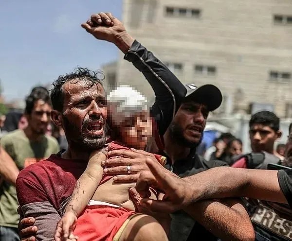 Katil İsrail'in Nusayrat Katliamı sonrası sokaklar ölülerle doldu! Netanyahu'nun talimatıyla 3 kampa birden saldırı