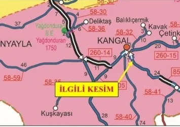 Sivas'ta ÇEDAŞ’ın yüksek gerilim kablosu koptu! Çevre yolu ulaşıma kapandı
