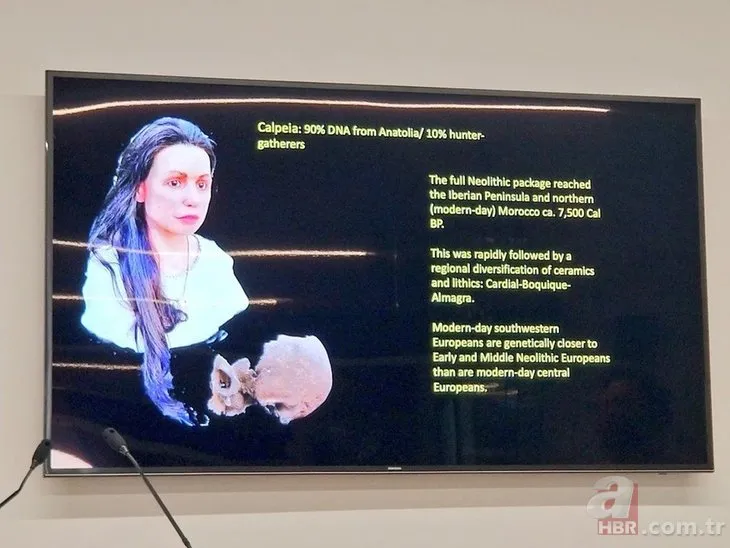 Bilim insanları herkesi şoke etti!  7 bin 500 yıl önceki Anadolu kadınının yüzünü modelledi