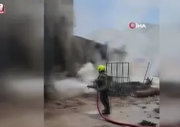 Bursa'da tekstil fabrikasında büyük yangın