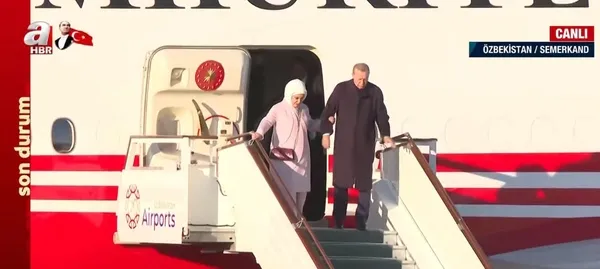 Son dakika: Başkan Erdoğan Türk Devletleri Teşkilatı Zirvesi için Semerkand’da! İşte ele alınacak konular