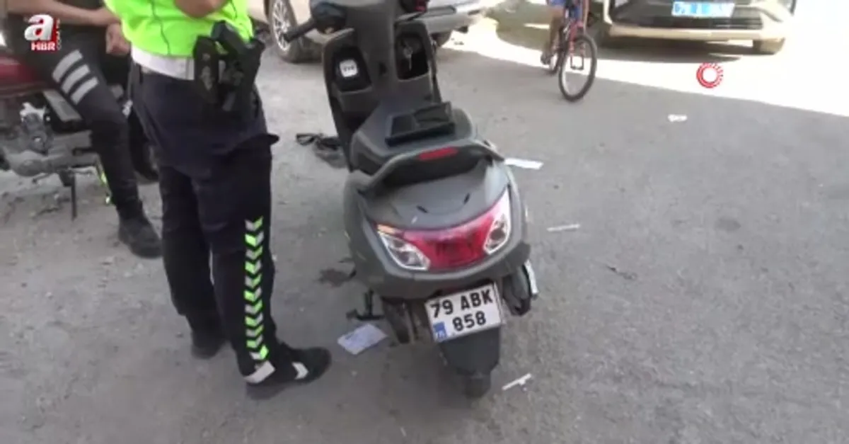 Kilis'te iki motosiklet çarpıştı