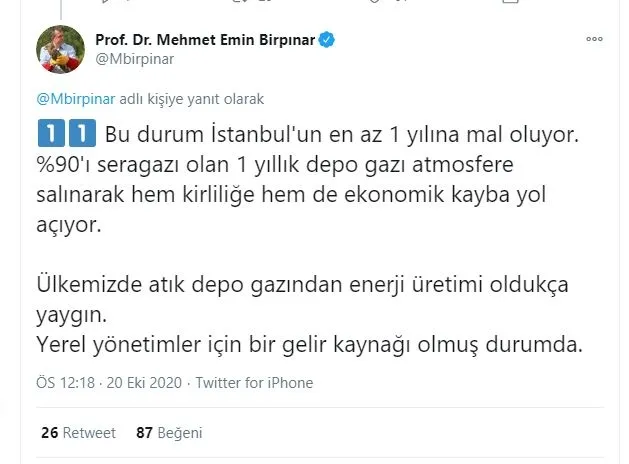 Ekrem İmamoğlu iki defa durdurduğu Seymen Çöp Gazı Enerji Üretim Tesisi Projesi’ni kendisinin başlattığını iddia etti