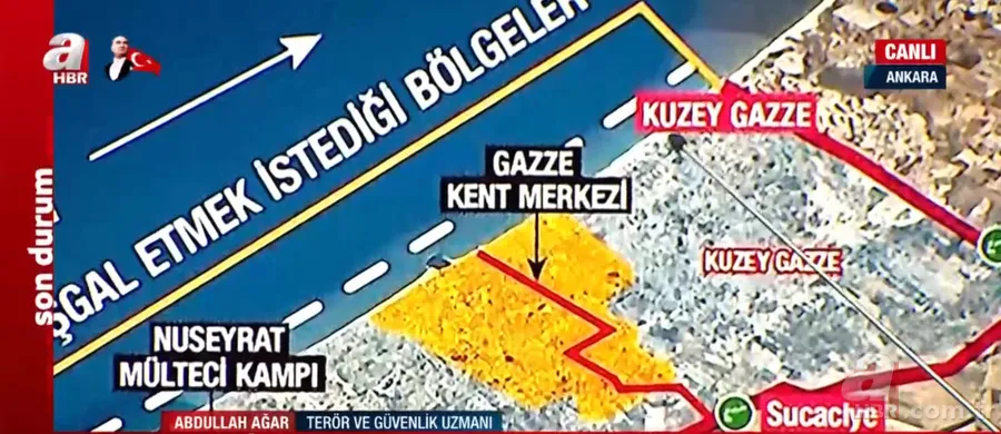 Katliam tankları Gazze topraklarında! Terör ve Güvenlik Uzmanı Abdullah Ağar A Haber'de anlattı: Beni çok şaşırttı 12