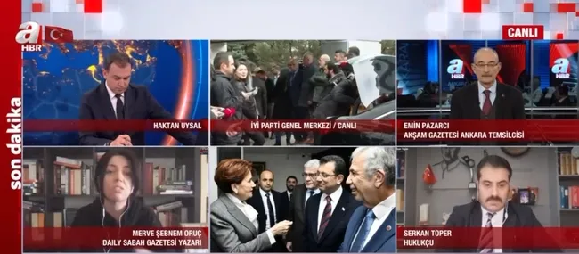 Ankara’da 90’lı yılları hatırlatan anlar! Akşener masadan neden kalktı neden masaya döndü