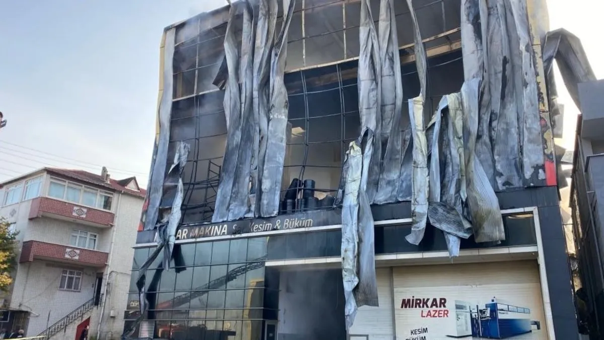 Parfüm fabrikası yangını davasında flaş gelişme! İddianame iade edildi