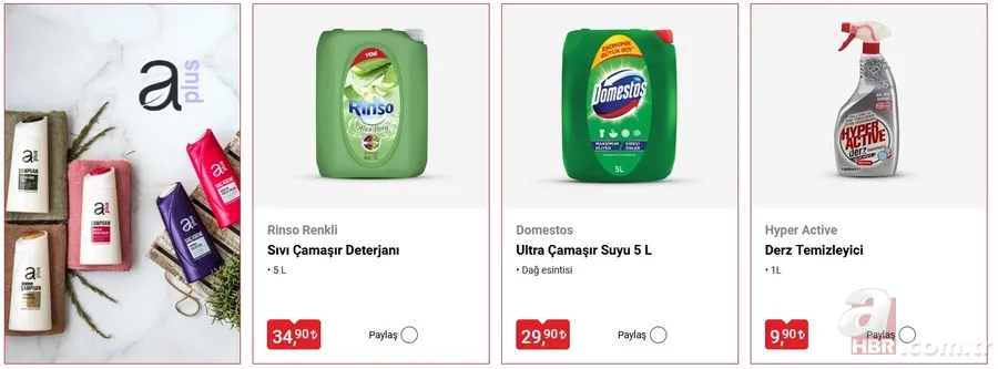 11 Mayıs BİM aktüel ürünler kataloğu: Bu hafta BİM'de hangi ürünler indirimli? Temizlik ve şarküteri ürünleri... 4