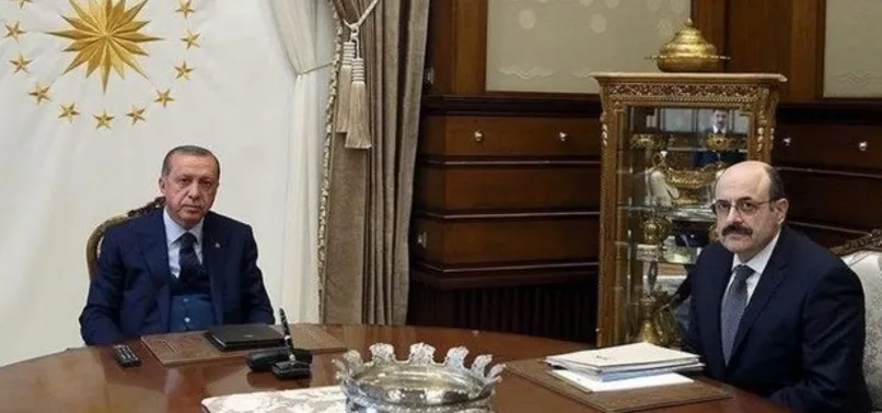 Başkan Erdoğan YÖK Başkanı'nı kabul etti