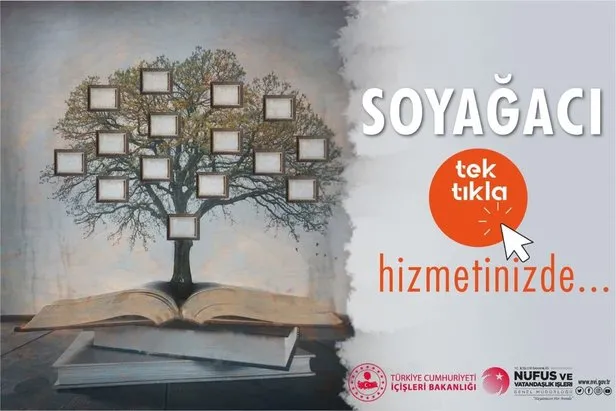 e-Devlet Soyağacı Oluşturma nasıl yapılır? Alt-üst soy bilgileri ile soyağacı tasarlama nereden yapılır?
