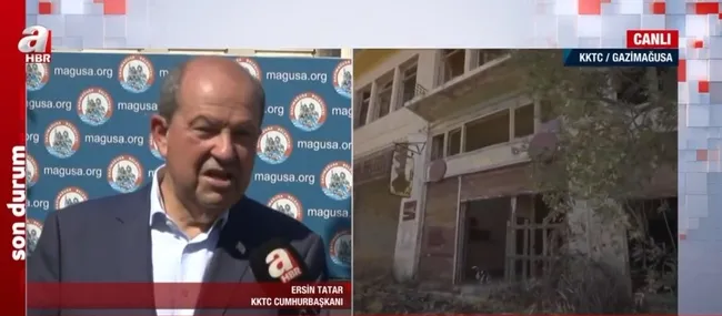 Kapalı Maraş 2 yıl önce açıldı! Cumhurbaşkanı Ersin Tatar A Haber’in sorularını yanıtladı