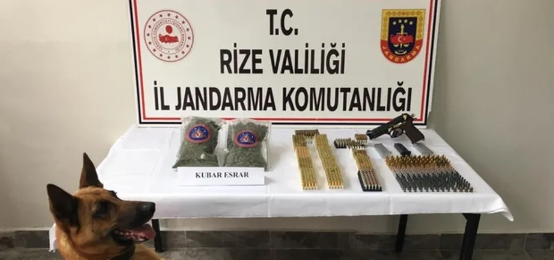 Rize’de uyuşturucu operasyonu